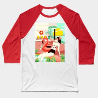 California Dreaming by Cindy Rose Studio Baseball T-Shirt